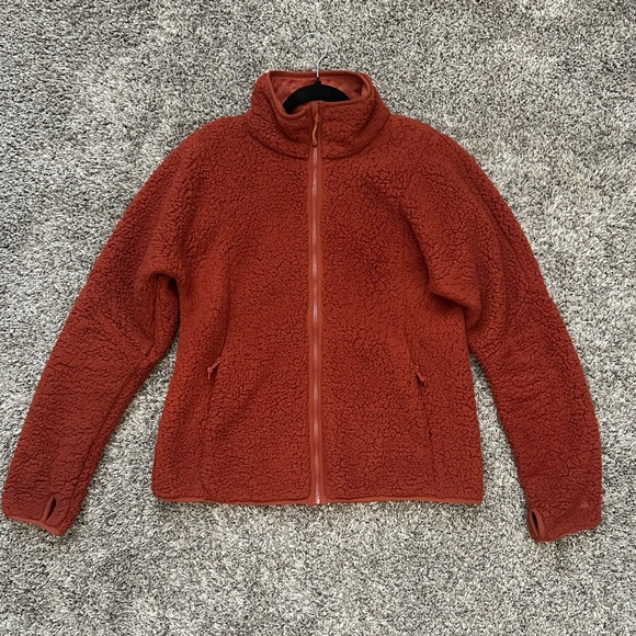 Women’s champion teddy sweater jacket size Medium - Picture 1 of 4